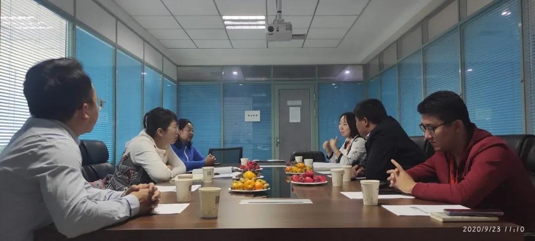 自治区网信办与鄂尔多斯市网信办向导莅临鄂尔多斯市九五至尊科技公司调研_九五至尊